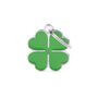 MyFamily Charms Four-Leaf Clover Pet ID Tag