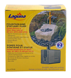 Laguna Fountain & Statuary Submersible Water Pump, 80GPH