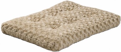 MidWest QuietTime Ombre Swirl Dog & Cat Bed, Taupe