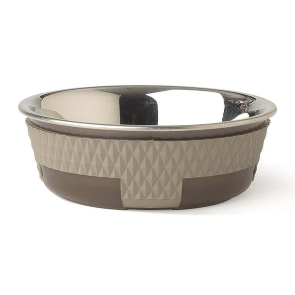 PetRageous Kona Pet Bowl, Taupe