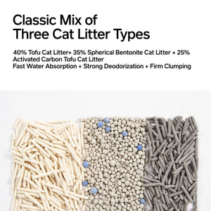 pidan Litière 3-en-1 Blend pour chat