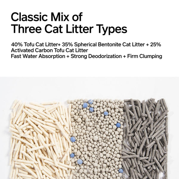 pidan Litière 3-en-1 Blend pour chat