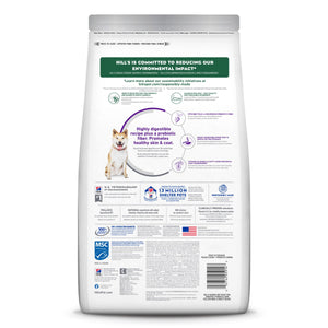 Hill’s Science Diet Sensitive Stomach & Skin, recette à base de farine de goberge, d’orge et de farine d’insectes