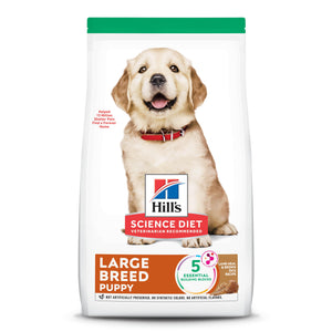 Hill’s Science Diet recette à la farine d’agneau et au riz brun pour chiots de grandes races