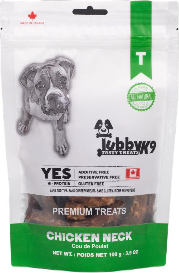 TubbyK9 Chicken Neck Dog Treats