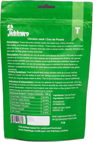 TubbyK9 Chicken Neck Dog Treats
