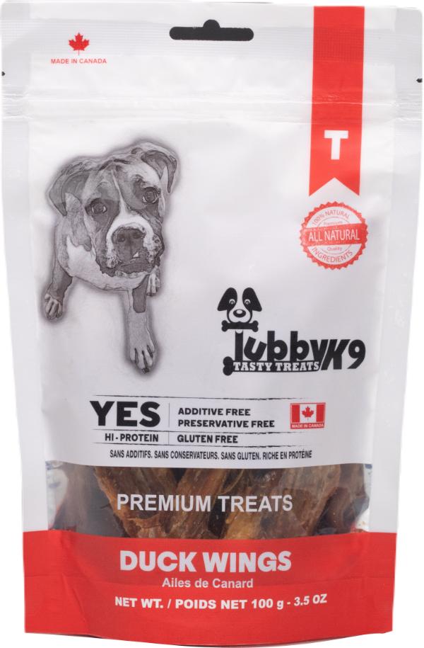 TubbyK9 Friandises pour chiens ailes de canard