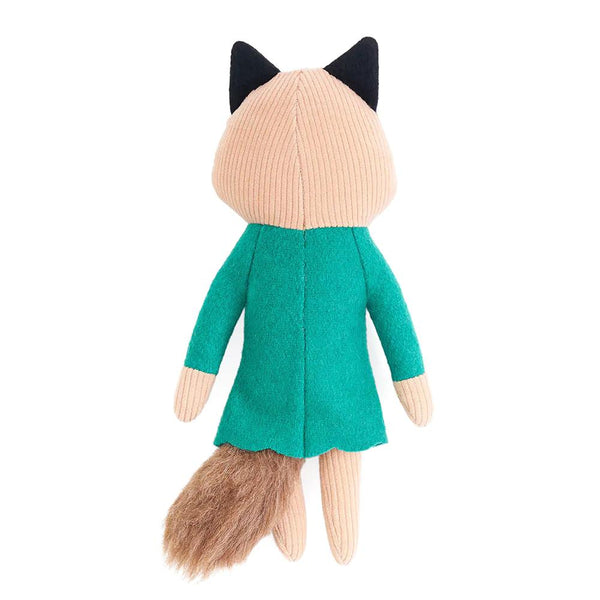 ZippyPaws ecoZippy Felt Friends Felicity the Fox Dog Toy