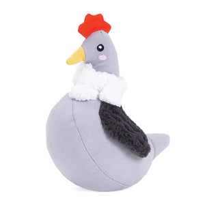 ZippyPaws ecoZippy Câlin en coton Poulet Jouet pour chiens