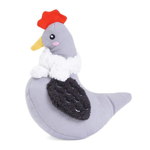 ZippyPaws ecoZippy Câlin en coton Poulet Jouet pour chiens