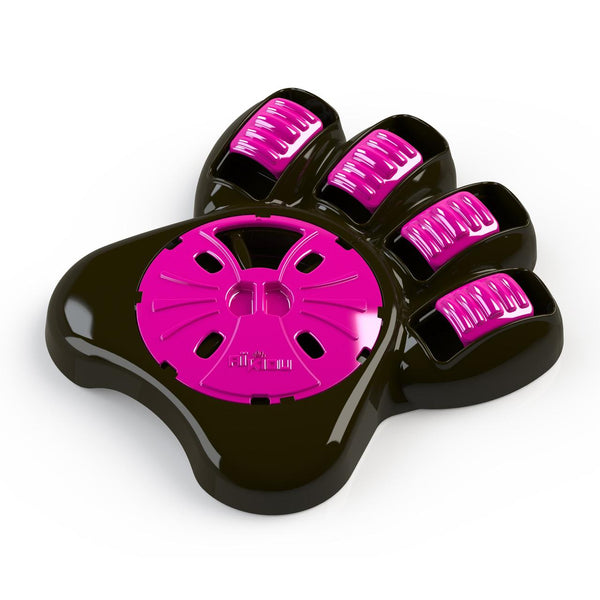Aikiou Puzzle Interactive Dog Slow Feeder, Pink