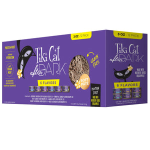 Tiki Cat After Dark Pate Variety Pack Wet Cat Food Can