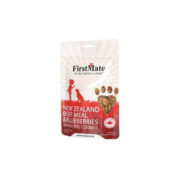 FirstMate Friandises au Bœuf de Nouvelle-Zélande et Myrtilles