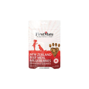 FirstMate New Zealand Beef Meal & Blueberries Dog Treats