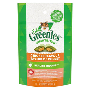 Feline Greenies SmartBites Healthy Indoor Chicken Flavor Cat Treats (CA)