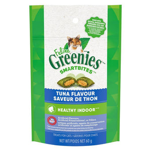 Feline Greenies SmartBites Healthy Indoor Tuna Flavor Cat Treats (CA)