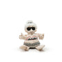 HuggleHounds Beach Babe Mrs. C Knottie Dog Toy