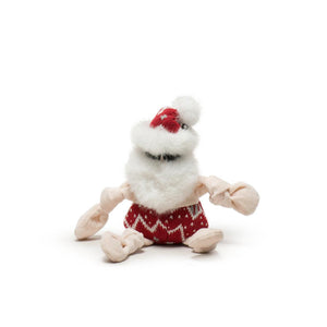 HuggleHounds Beach Bum Santa Knottie Dog Toy