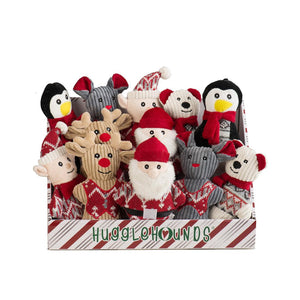 HuggleHounds Nordic Frost Cookie Dog Toy, Assorted