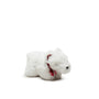 HuggleHounds Nordic Frost Squooshie Polar Bear Dog Toy