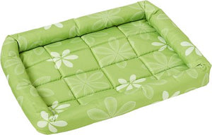 MidWest Paradise Teflon Fabric Protector Pet Bed, Green Floral