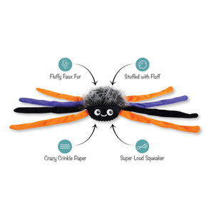PetShop by Fringe Studio Trappin' Flies Plush Dog Toy