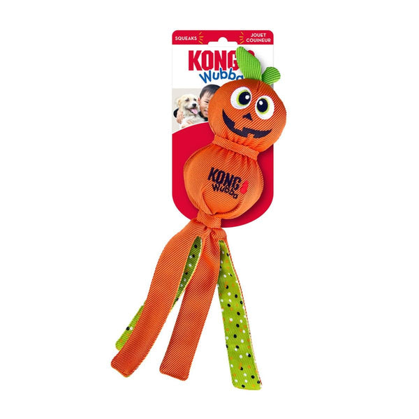KONG Halloween Wubba Ballistic Pumpkin Dog Toy