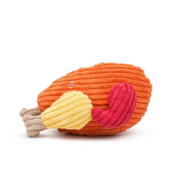 HuggleHounds Giblets Turkey Plush Dog Toy