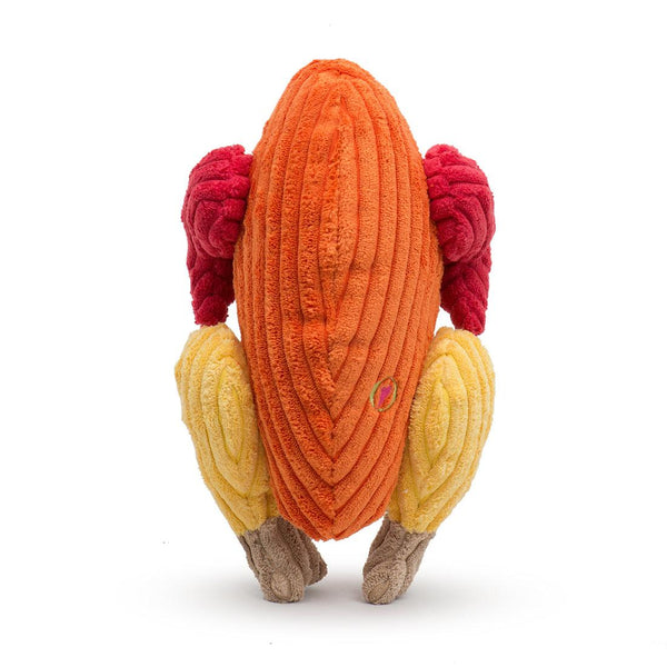 HuggleHounds Giblets Turkey Plush Dog Toy