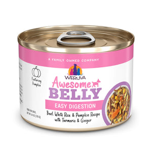 Weruva Awesome Belly Beef & Rice Wet Dog Food Can