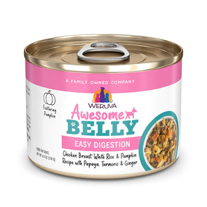 Weruva Awesome Belly Chicken & Veggies Wet Dog Food Can