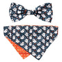 FuzzYard Ensemble bandana et nœud papillon Halloween pour chien, That's the Spirit