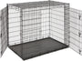 MidWest Solutions Series XX-Large Heavy Duty Double Door Dog Crate, XX-Large, 54-in
