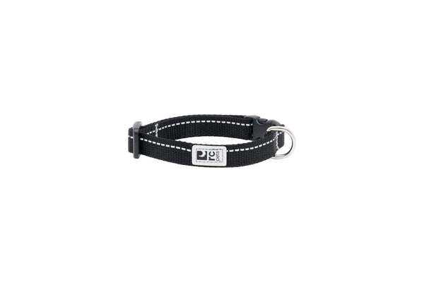 RC Pets Petite Primary Clip Dog Collar, Black