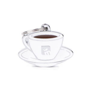 MyFamily Food Espresso Pet ID Tag, Medium