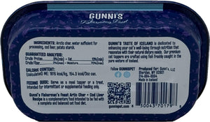 Gunni's Fisherman's Feast Artic Char & Cod Liver Cat Food Topper