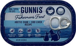 Gunni's Fisherman's Feast Artic Char & Cod Liver Cat Food Topper
