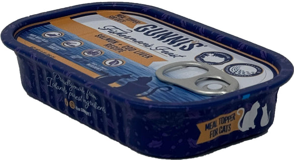 Gunni's Fisherman's Feast Salmon & Cod Liver Cat Food Topper