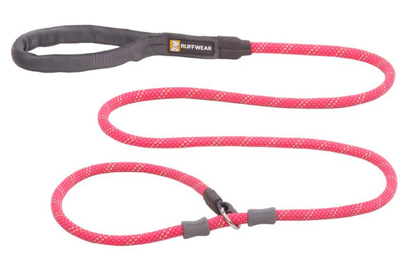Ruffwear Just-a-Cinch Reflective Dog Leash, Fireweed Pink