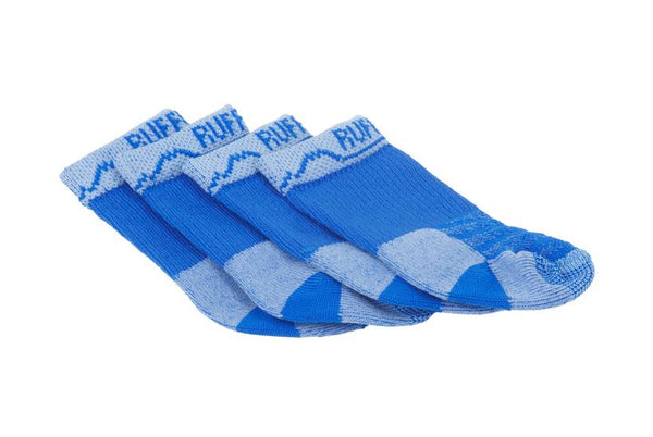Ruffwear Bark'n Boot Liners Dog Socks, Blue Pool