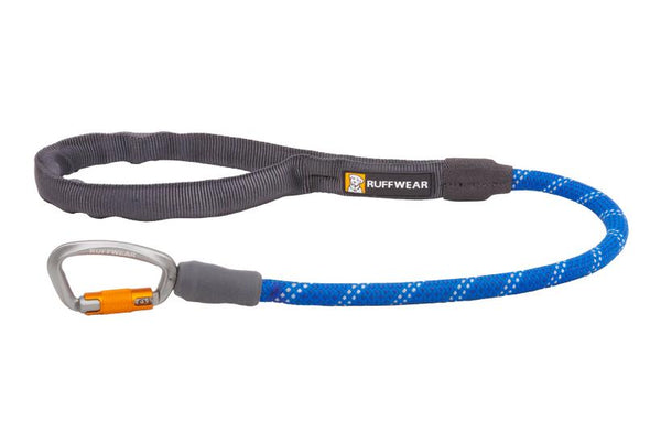 Ruffwear Knot-a-Long Short Dog Leash, Blue Pool