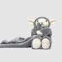 Canada Pooch Weighted Calming Dog Toy, Grey Lamb
