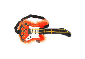 P.L.A.Y. 90s Classics Rock 'n Rollover Electric Guitar Dog Toy