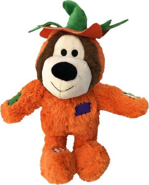 KONG Halloween Wild Knots Pumpkin Bear Dog Toy