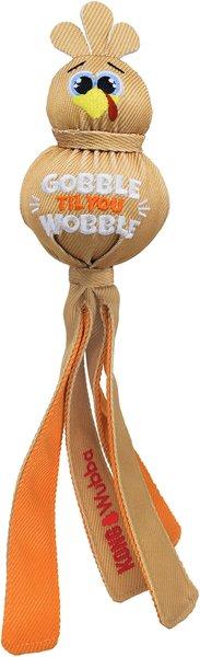 KONG Thanksgiving Wubba Ballistic Turkey Dog Toy