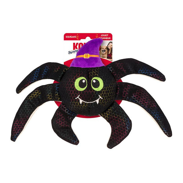 KONG Halloween Shakers Shimmy Araignées Jouet pour chien