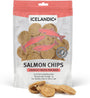 Icelandic+ Chips de saumon friandises pour chiens séchées à l’air