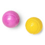 West Paw BOUNDR Ball Dog Toy, Dandelion/Hot Pink, Small