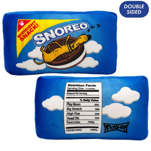 Huxley & Kent Power Plush Snoreo Cookies Dog Toy