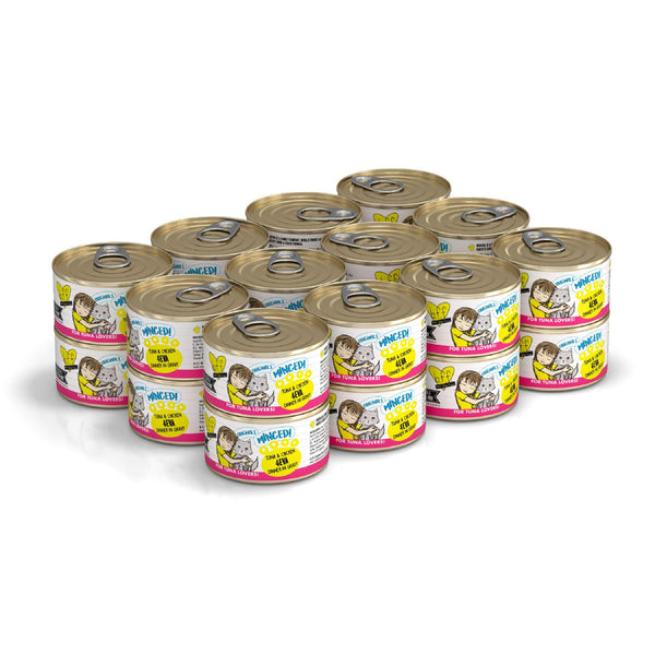 BFF MINCED Tuna & Chicken 4Eva Dinner in Gravy Wet Cat Food Can